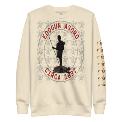 Edogun Asoro Unisex Premium Sweatshirt - Image 11