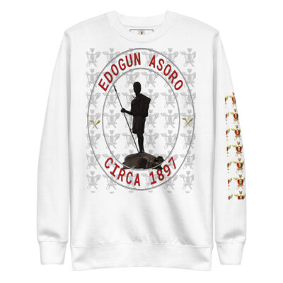 Edogun Asoro Unisex Premium Sweatshirt - Image 13